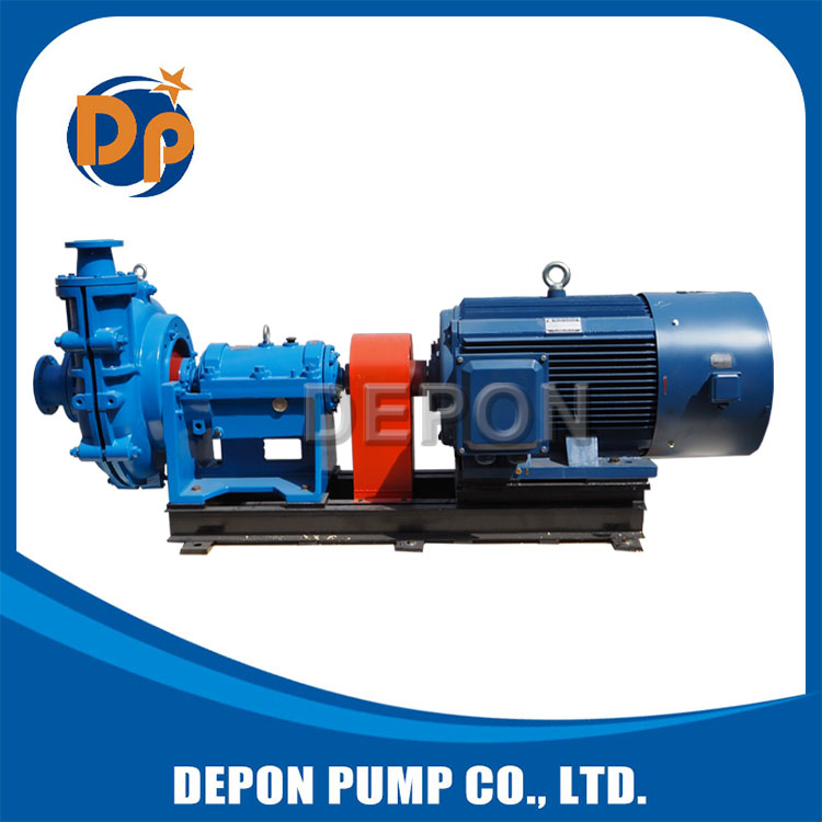 Horizontal High Pressure High Chrome Wet End Centrifugal slurry pump apply to Mining Mud Slurry Drainge Water Pump