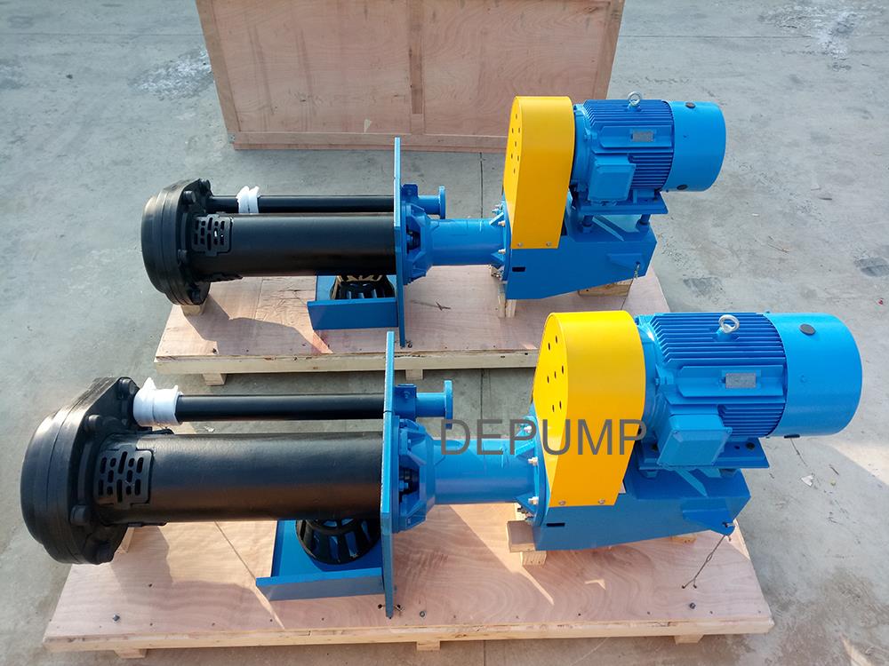 rubber lined vertical pump