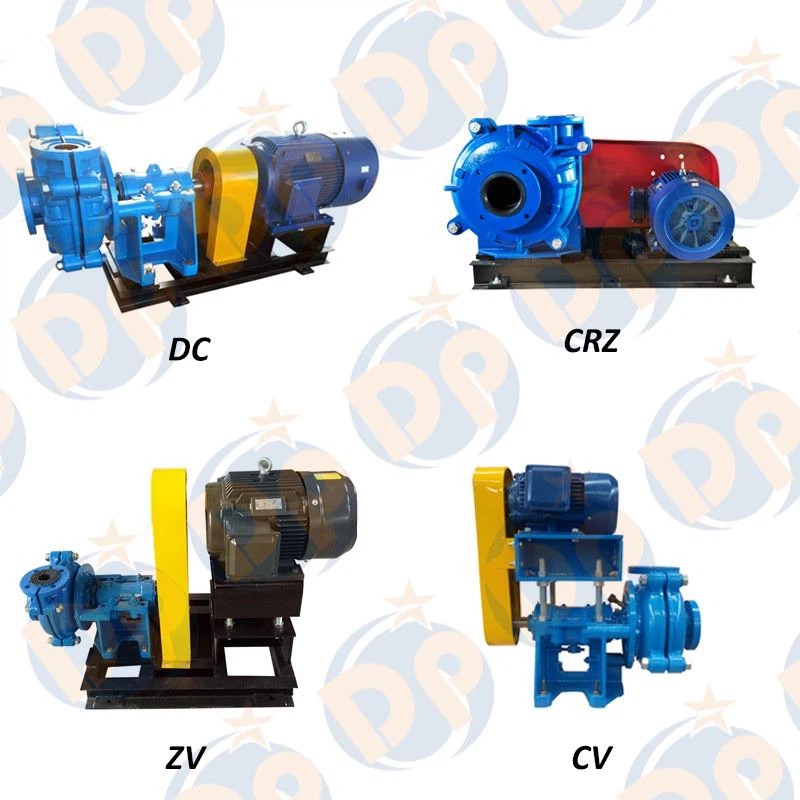 Transmission method of slurry pump