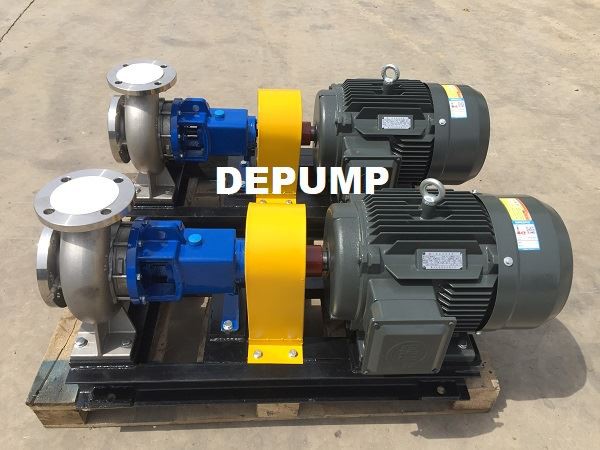 End suction pump