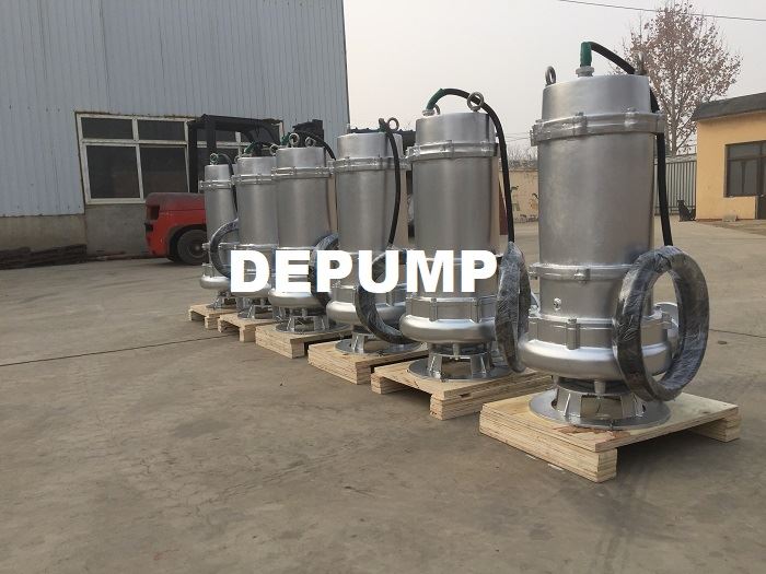 Stainless steel submersible pump