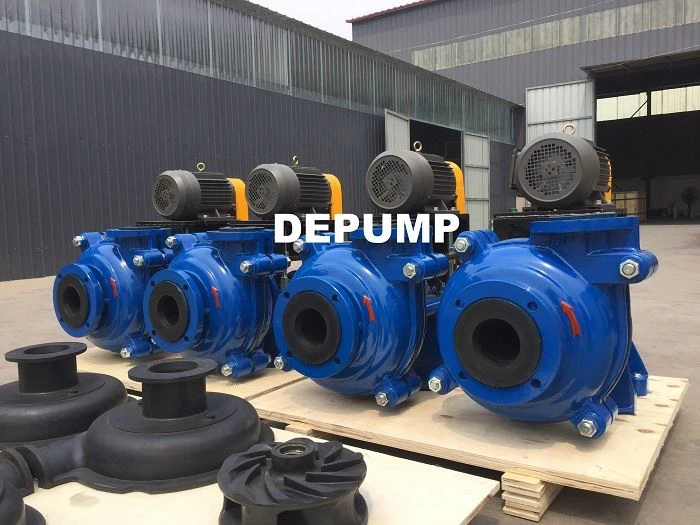 Rubber lined slurry pump Rubber lined slurry pump