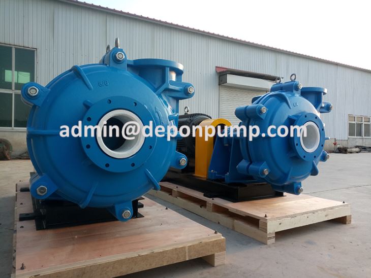 MAH Type Horizontal Centrifugal Ceramic Slurry Pump